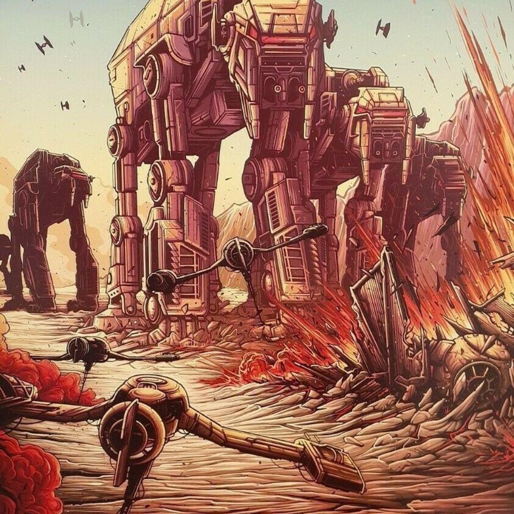 Star Wars Last Jedi 3 Of 4 Collectible Poster
